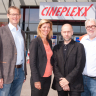 Auf der Suche nach neuen Wegen für Kinocenter: UBM-Projektmanager Andreas Grassl, Cineplexx-Marketingchefin Carina Resch, Jungendforscher Manfred Zentner und Kommunikationsguru Roman Rusy