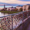 Salzburgs Makartsteg wurde zur „Liebesbrücke“